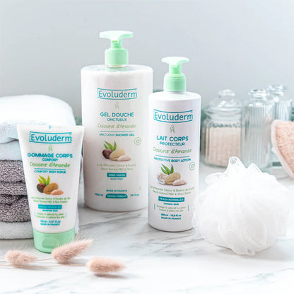 Douceur d'Amande Body & Hair Gift Set + Free Shower Flower