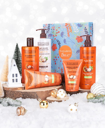 Argan Divin Body & Hair Hammam Box + Free Exfoliating Glove