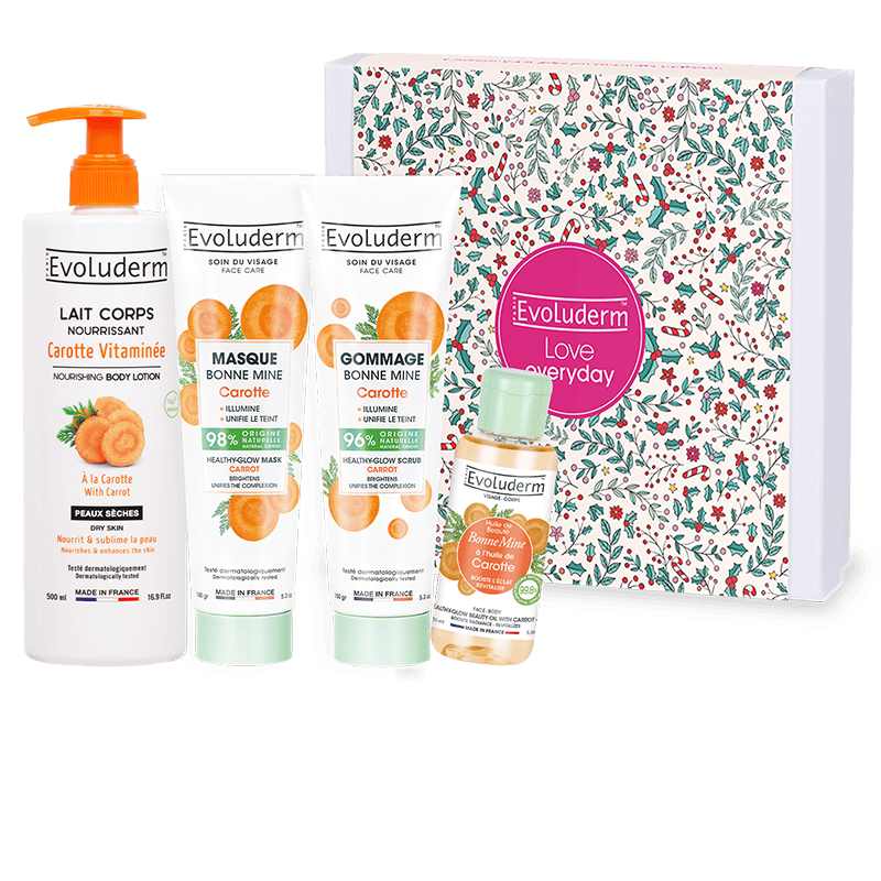 100% Carrot Face & Body Box + Free Headband