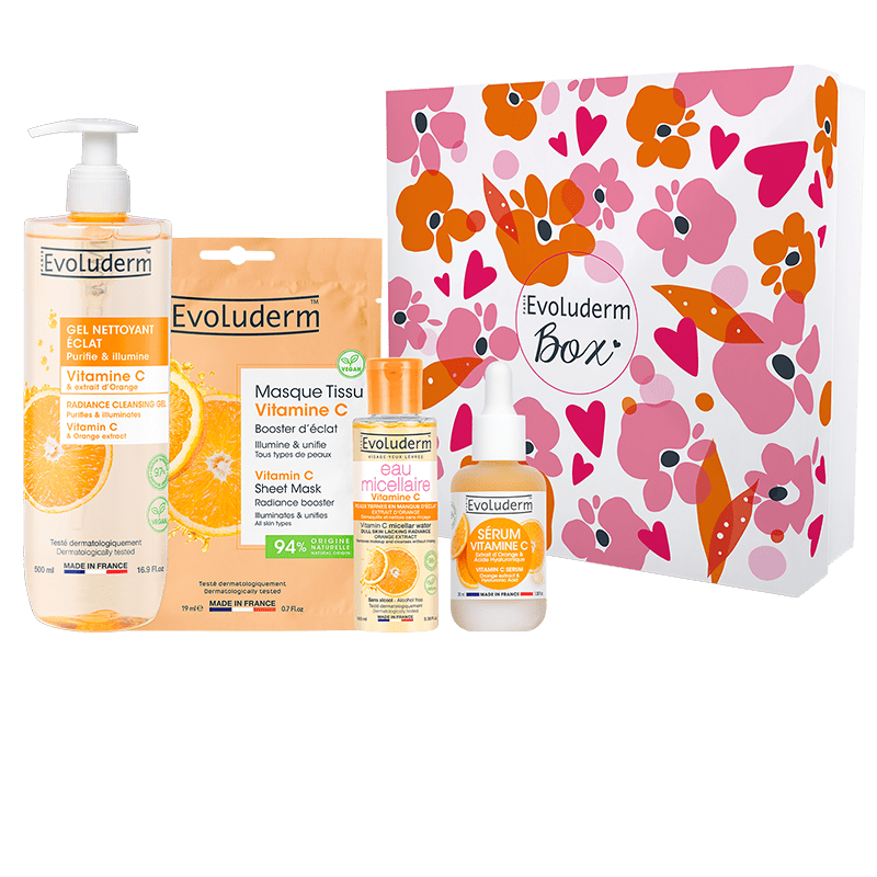 100% Vitamin C Face Box + 2 Free Cotton Pads