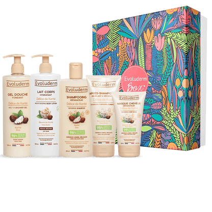 Délice de Karité Body and Hair Box + FREE Comb