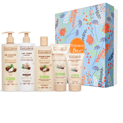 Délice de Karité Body and Hair Box + FREE Comb