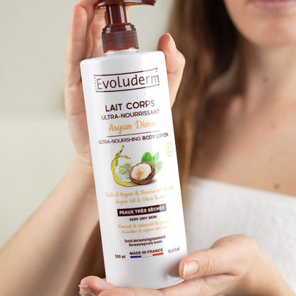 Lait Corps Ultra-Nourrissant Argan Divin - 20 ans