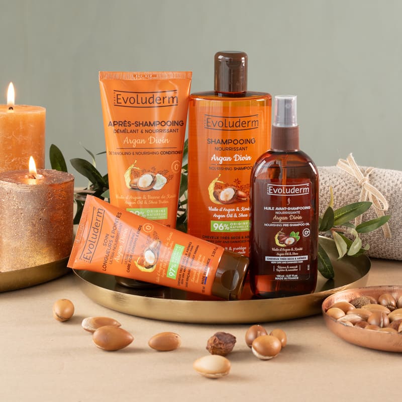 Routine Cheveux Argan Divin