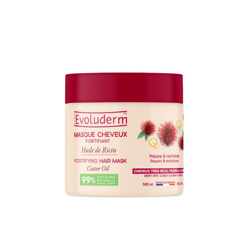 Masque Cheveux Fortifiant Huile de Ricin